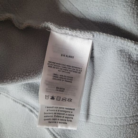 Women's Off White Omni Shield Columbia Jacket Size L - Picture 7 of 8